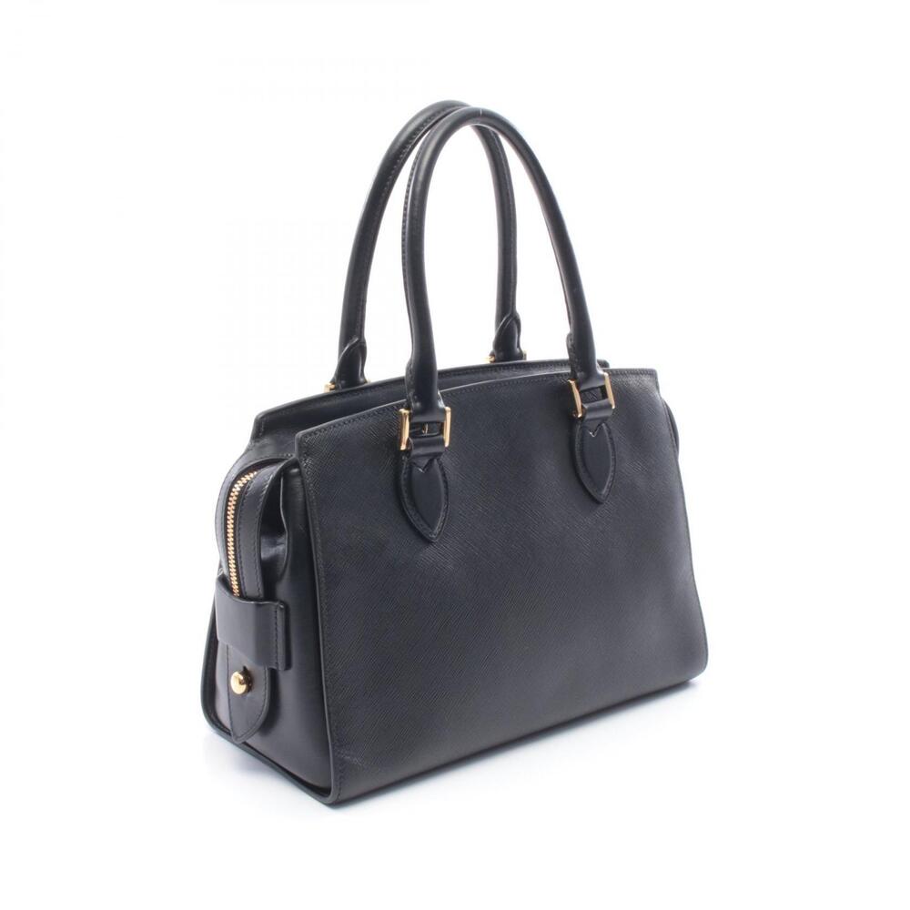 Prada SAFFIANO SOFT Handbag Leather Black